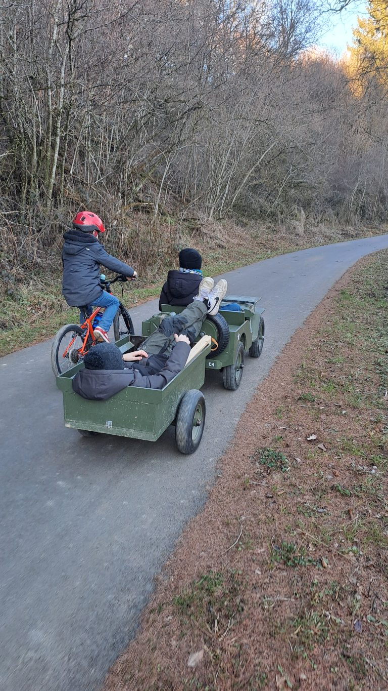 Balade sur le RAVel ravel en bolide